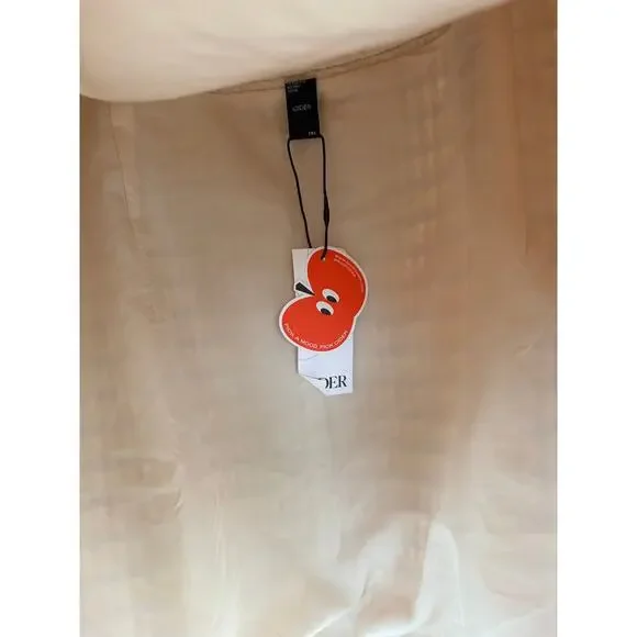 NWT CIDER Red & Cream Tweed Mini Skirt - Picture 5 of 8